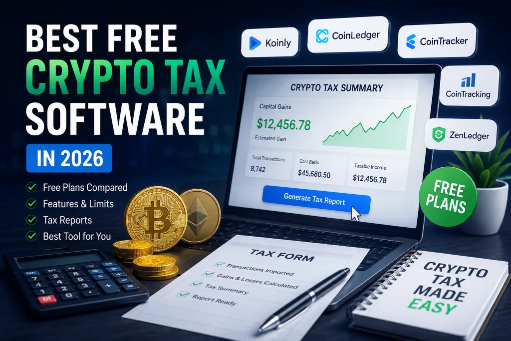 Best Free Crypto Tax Software in 2026