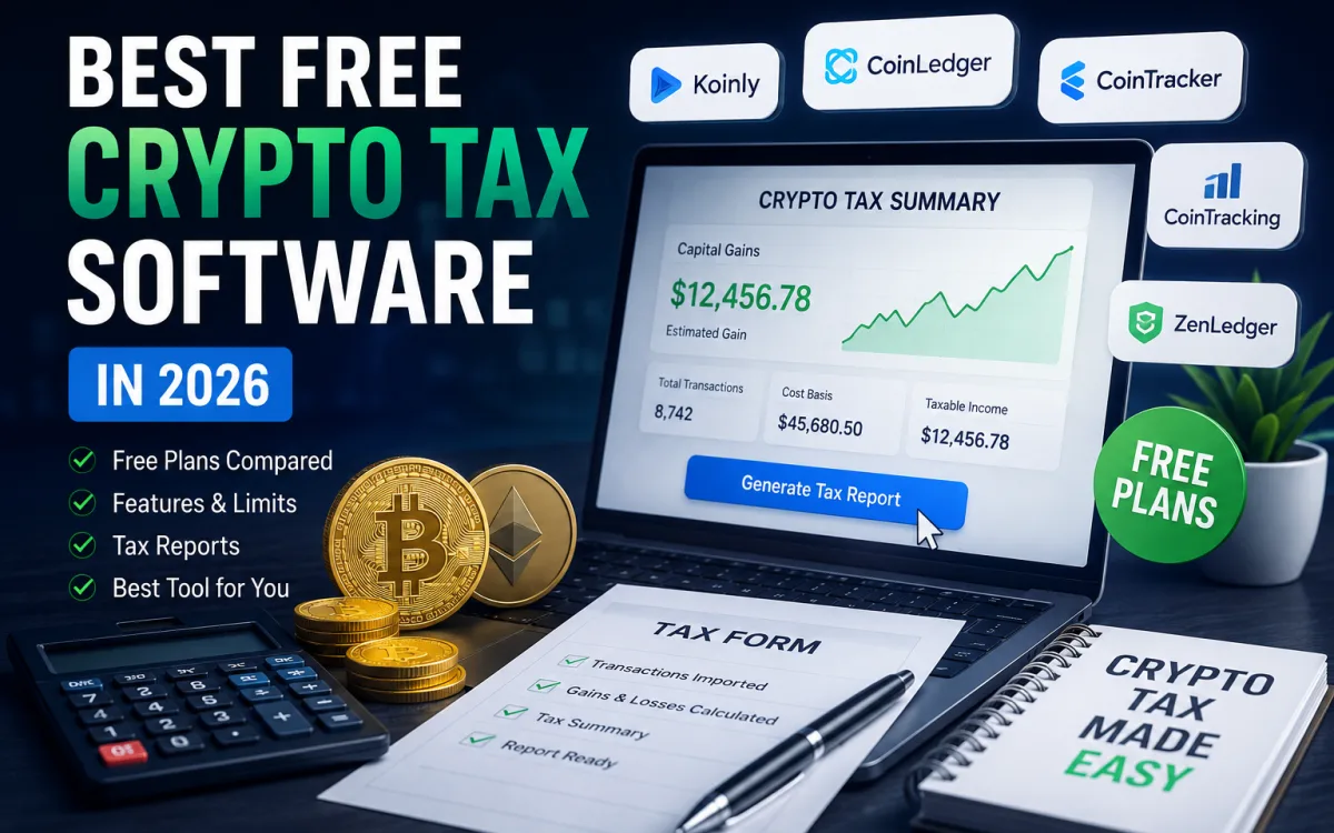 Best Free Crypto Tax Software in 2026
