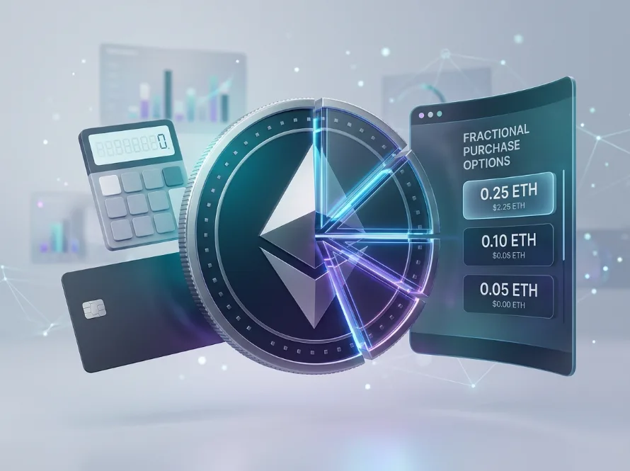 Buying a fractional amount of Ethereum ETH