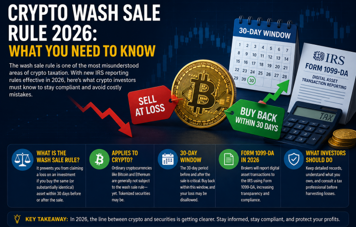 Crypto Wash Sale Rule 2026: What You Need to Know