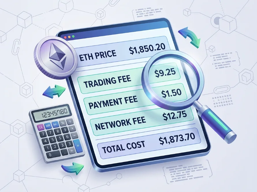 Ethereum purchase fees and transaction costs