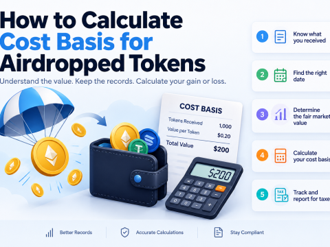 How to Calculate Cost Basis for Airdropped Tokens