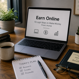How to Earn Money Online From Home 10 Legit Ways