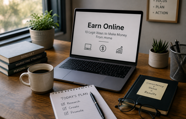How to Earn Money Online From Home 10 Legit Ways