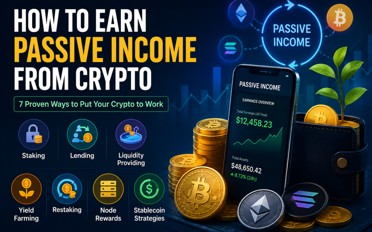 How to Earn Passive Income From Crypto