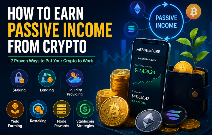 How to Earn Passive Income From Crypto