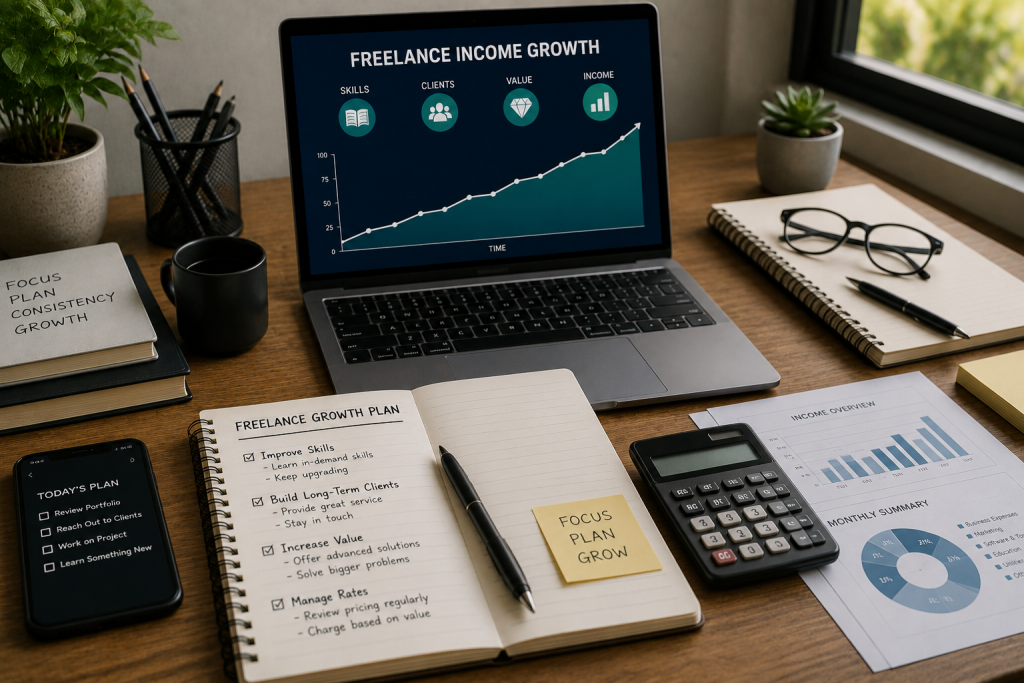How to increase freelance income