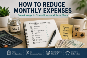 How to Reduce Monthly Expenses and Save More Money