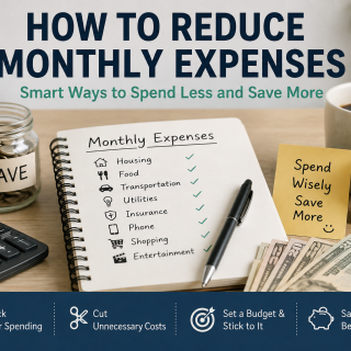 How to Reduce Monthly Expenses and Save More Money