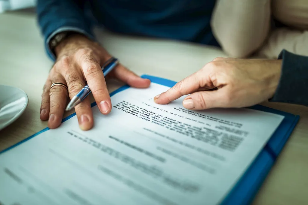 Mortgage paperwork signing process