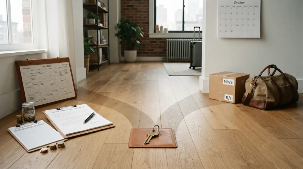 Housing decision guide comparing long-term leasing with flexible renting