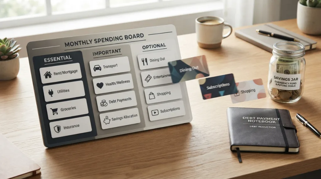 Reducing unnecessary expenses to increase debt payments