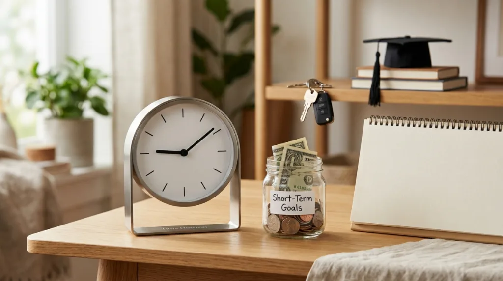 Short-term investing time horizon and financial goals