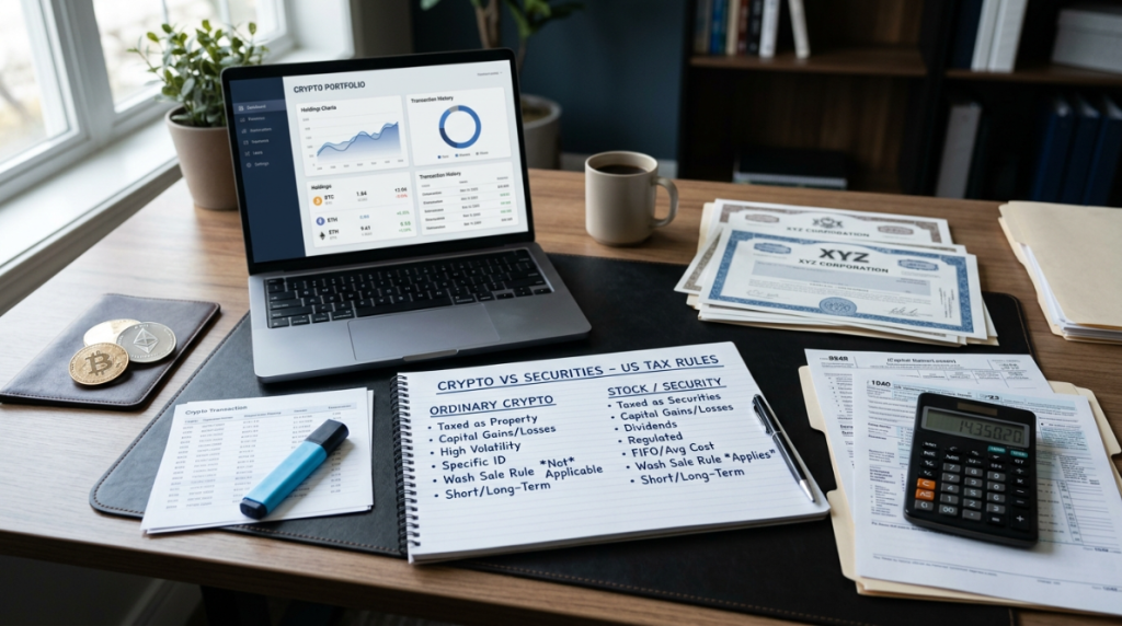 Tokenized securities and wash sale tax treatment in 2026