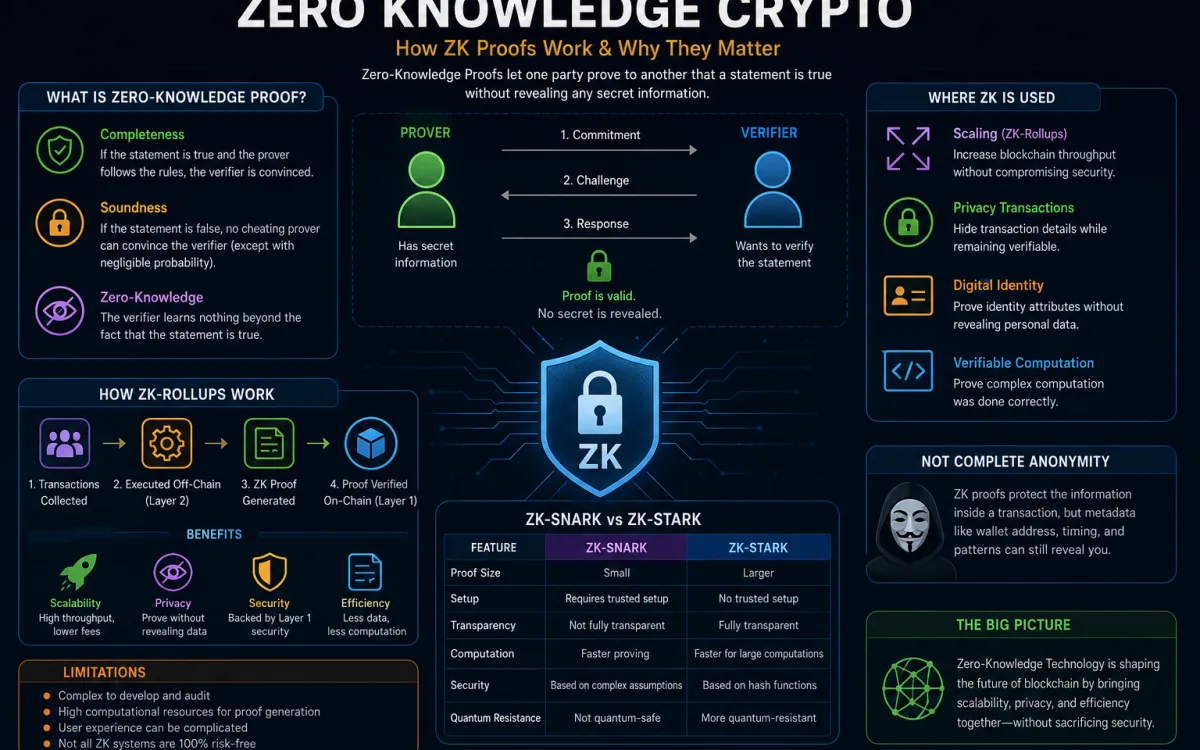 Zero Knowledge Crypto: How ZK Proofs Work