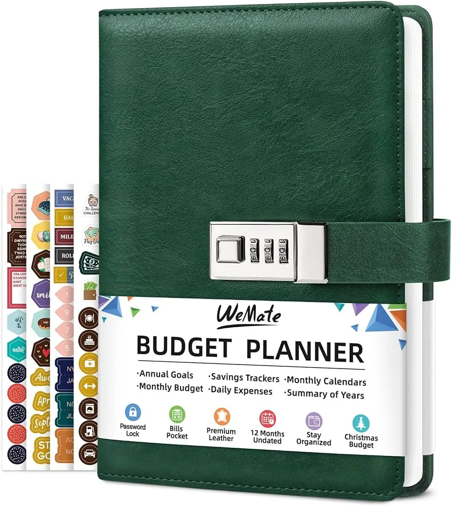 Financial goals notebook and planning tools