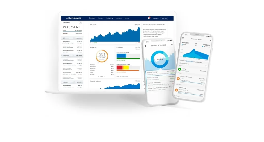 Empower Personal Dashboard net worth tracker