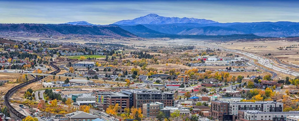 Castle Rock and Douglas County, Colorado, south of Denver