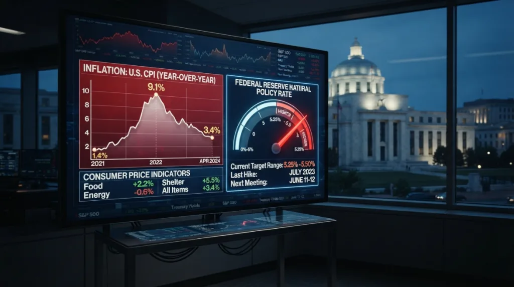 Inflation influences Federal Reserve interest-rate decisions
