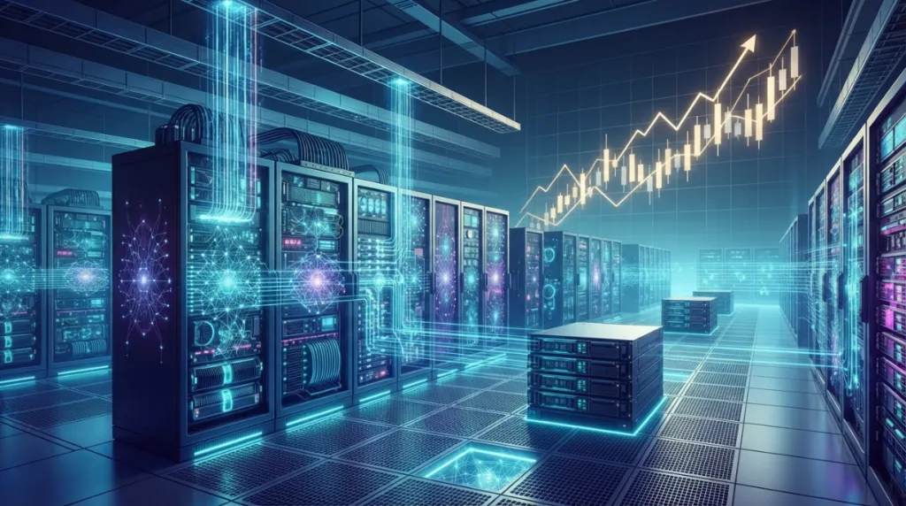AI infrastructure and advanced computing represented by Nvidia stock