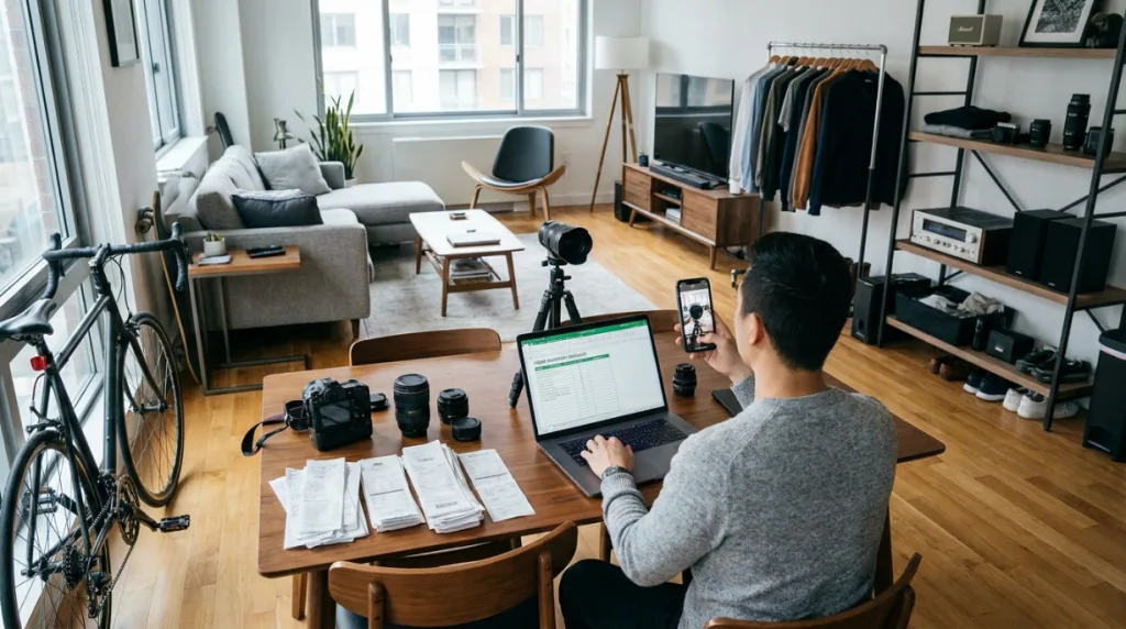 Creating a home inventory for renters insurance