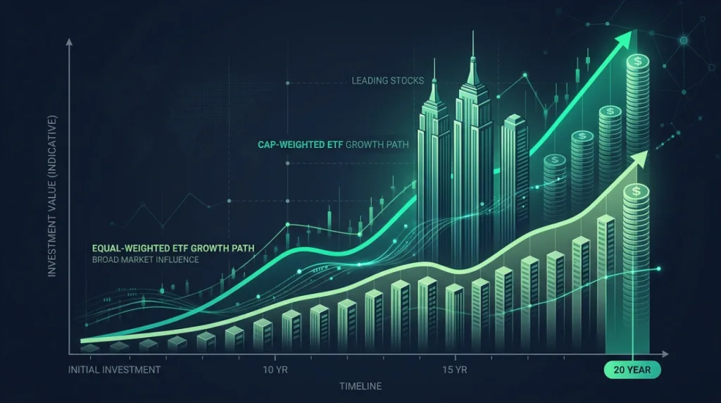 RSP vs SPY long-term 20 year performance comparison