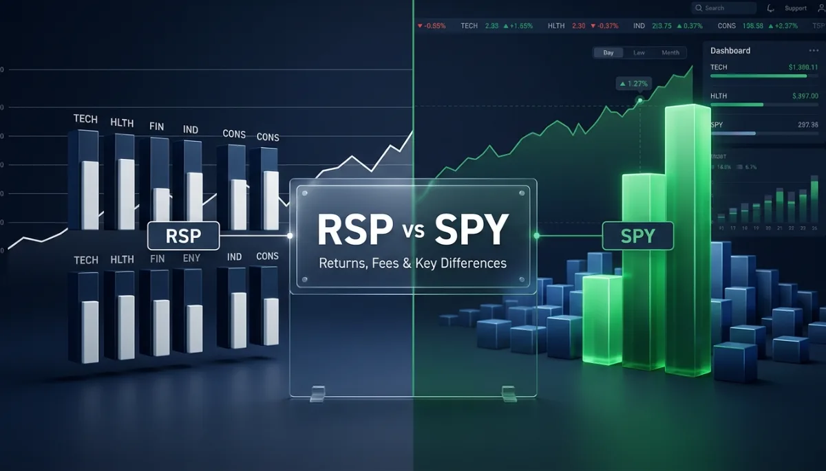RSP vs SPY: Returns, Fees and Key Differences