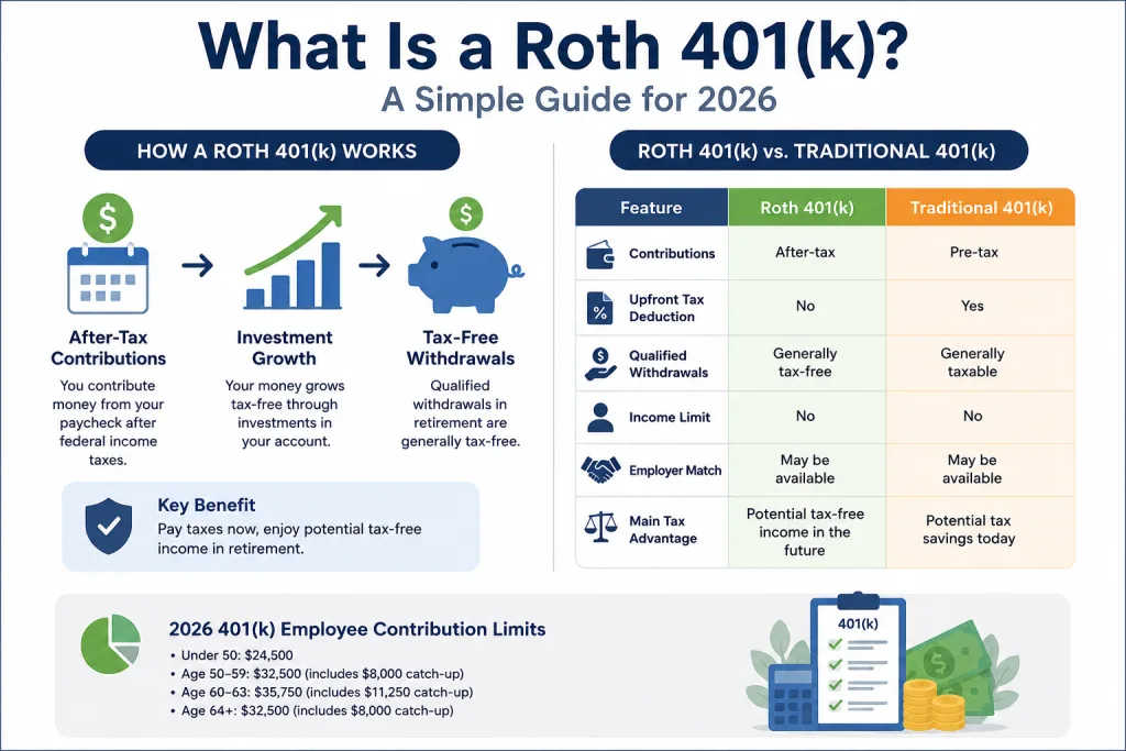 What Is a Roth 401(k) and how it works in 2026