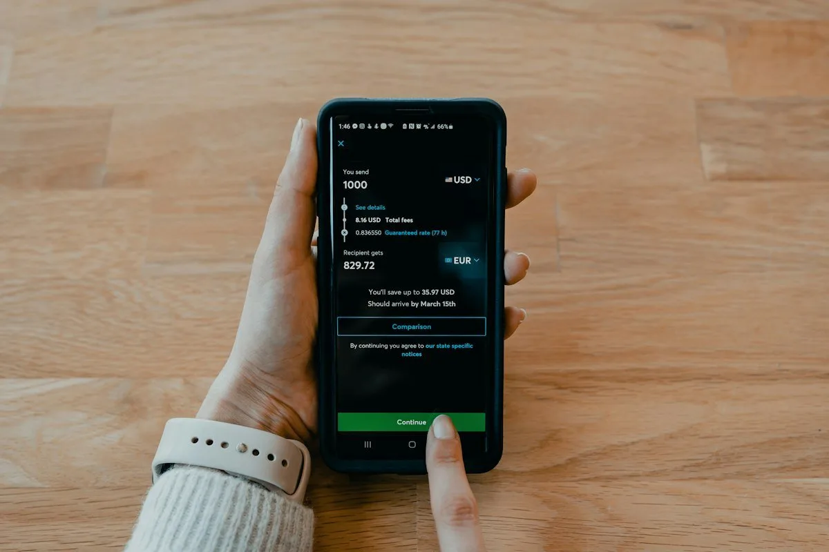 Phone showing a brokerage app used to buy brokered CDs