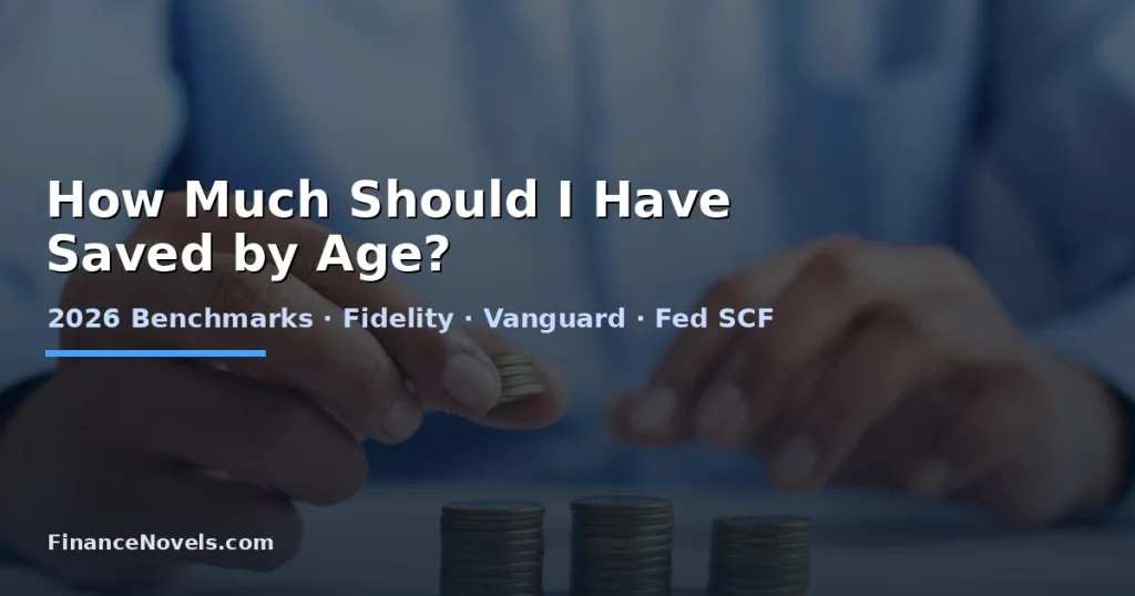 How much should I have saved by age — 2026 benchmarks guide