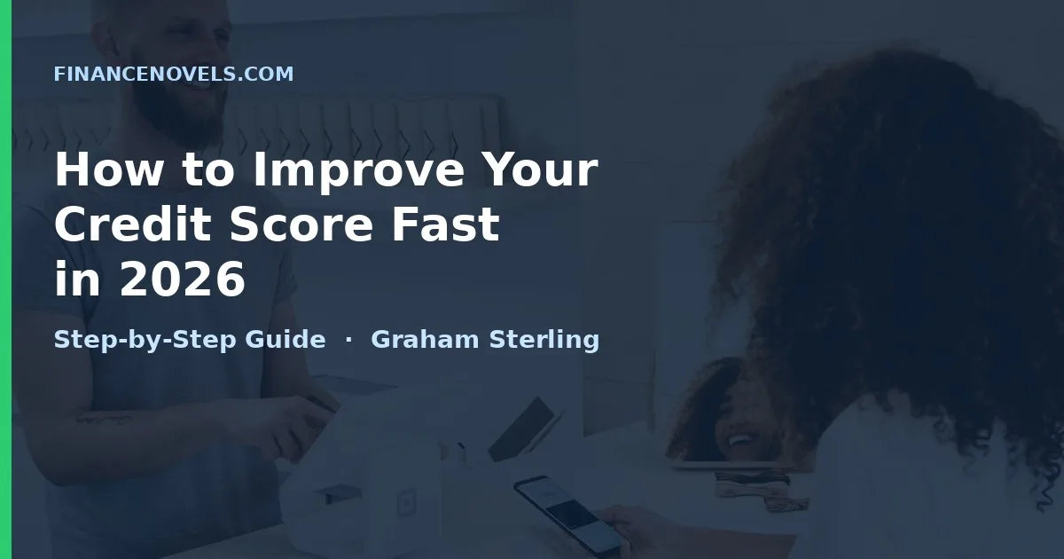 How to Improve Your Credit Score Fast in 2026 (Step-by-Step Guide)